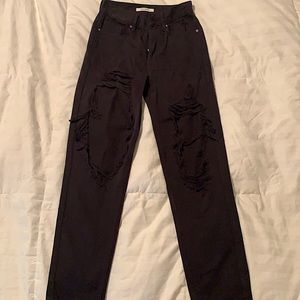 pacsun ripped jeans size 23. brand new worn once